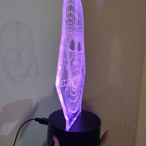 Darth Vader table lamp custom made like new