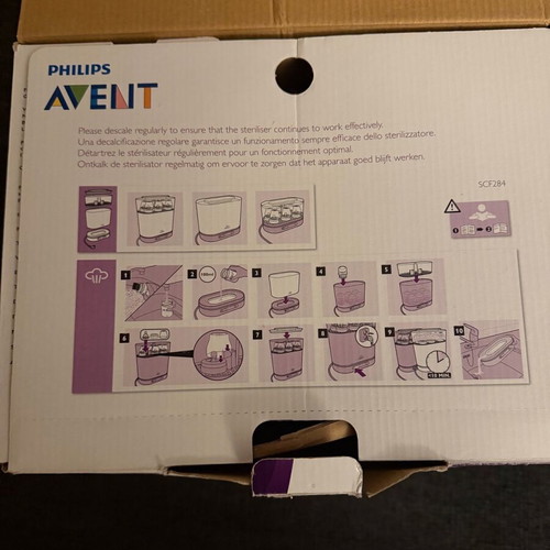 Philips Avent Steam Sterilizer like new 3 in 1