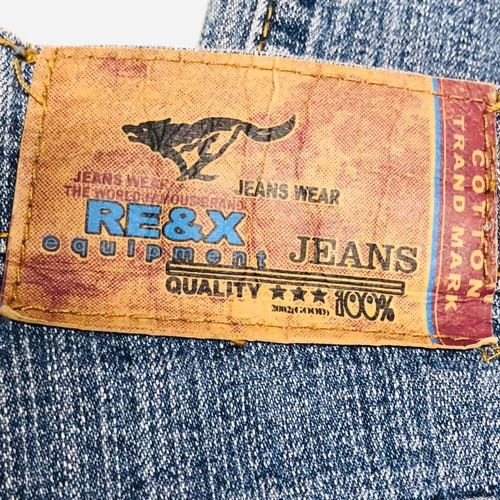 RE&X Pants used, size L, blue