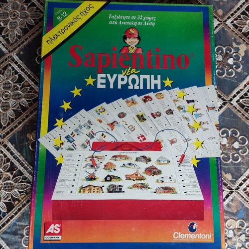 Sapientino Vintage Board Game New Europe like new