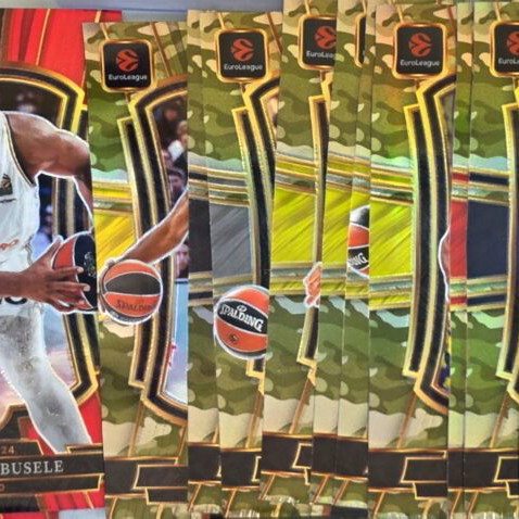 Panini Euroleague Select contenders basketball cards, autograph