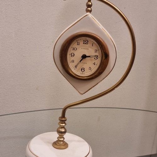 Vintage Europa 2Jewels Germany clock unknown if works