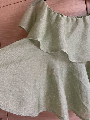 Zara μπλούζα γυαλιστερή σαν καινούργια, μέγεθος M