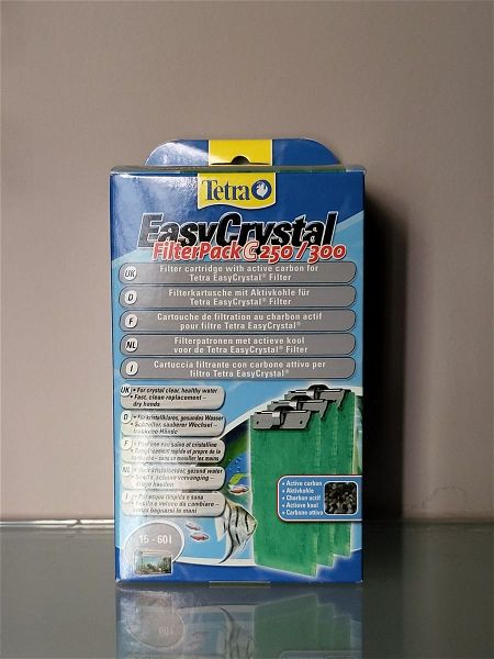  antallaktiko filtrou Tetra Easy Crystal Filter Pack 250/300