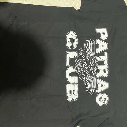Paok Fc short-sleeve shirt new, size S, black and white