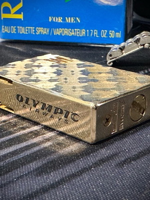 Αναπτήρας Olympic Airways Vintage Sarome SP-VII σαν καινούργιος