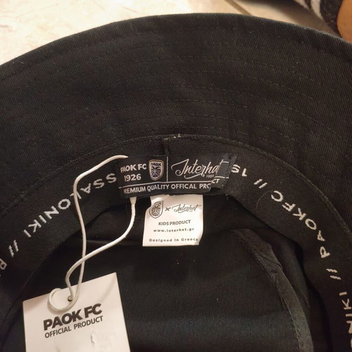 Paok bucket hat, brand new with tags