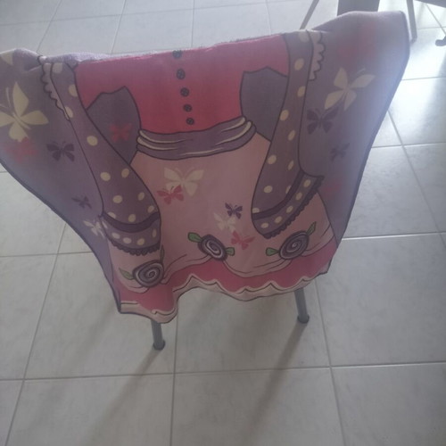 Beach towel poncho set, one size for girls
