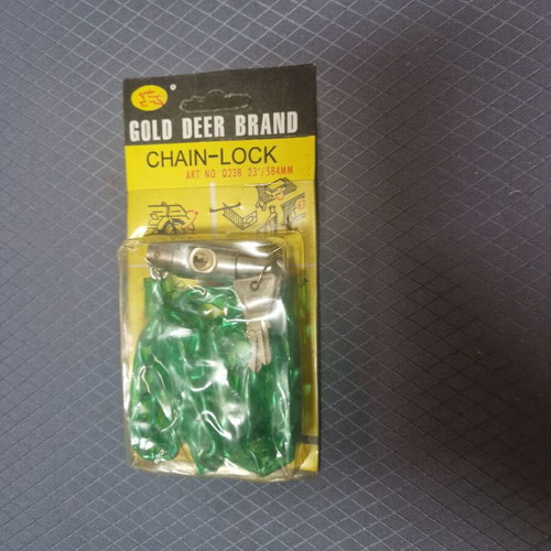 Bicycle lock 68cm new with plastic coating