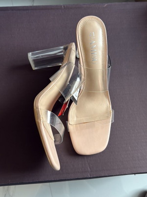 Силиконови чехли A To Z Greek нови, бежови, номер 41