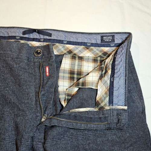 Joop! Jeans men's gray checkered pants XL like new