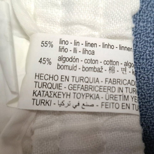White men's linen shorts Zara XL like new