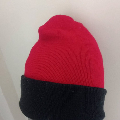 Red hat used with black trim