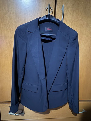 Blue jacket like new, slightly worn