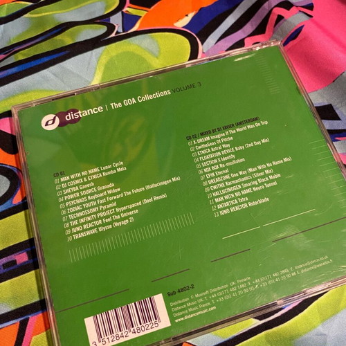 Goa trance CDs used, pack of 4