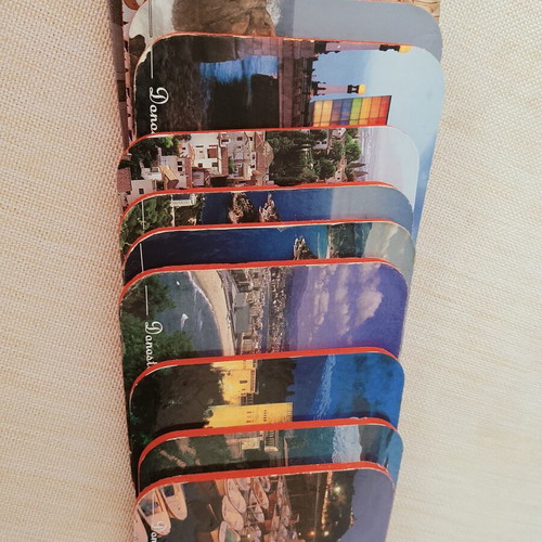 Coaster set pack of 12 with images from Spain like new