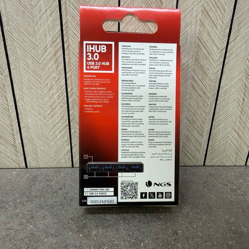 USB Hub 3.0 with 4 Ports New, High-Speed Data Transfer