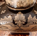  jar κινέζικο δοχειο βαζο  με καπάκι μεγάλο