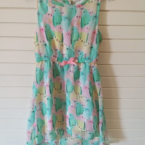 H&M summer dress like new, size 5-6 years, colorful
