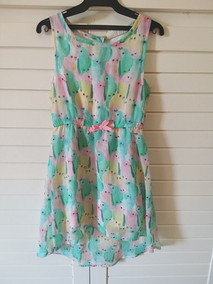 H&M summer dress like new, size 5-6 years, colorful