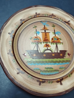 Decorative plate used