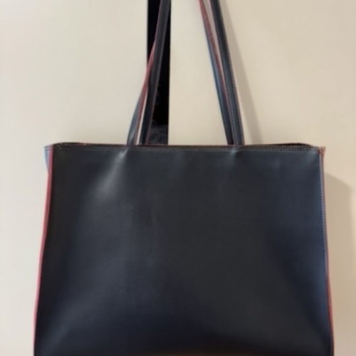 FRNC handmade black shoulder bag used, large size