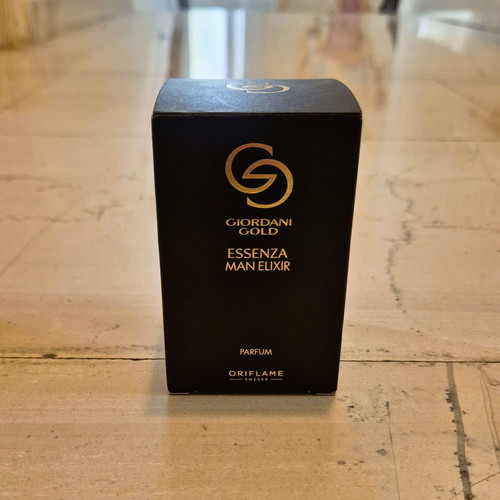 Giordani Gold Essenza Man Elixir Parfum 50ml new, authentic Oriflame