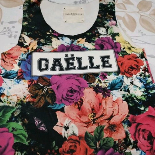 Gaelle Bonheur blouse M used, multicolored