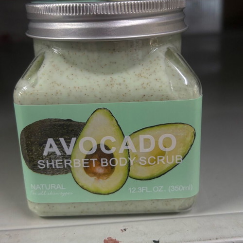 Body Scrub Avocado 350ml new, natural avocado