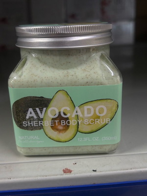 Body Scrub Avocado 350ml new, natural avocado