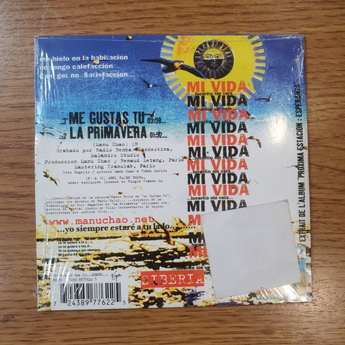 Manu Chao Me gustas tu la Primavera CD new
