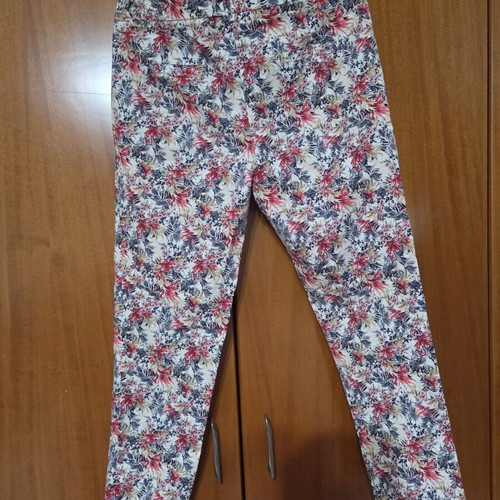 Moutaki summer pants used, colorful, size L