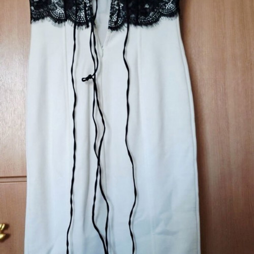 Cinema dress like new, black and white, size S
