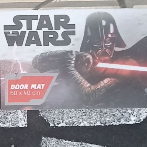 Erik Star Wars Darth Vader Door Mat new, 40 x 60 cm