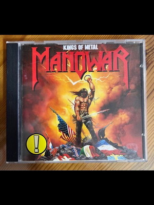 Manowar Kings of Metal CD μεταχειρισμένο, metal είδος