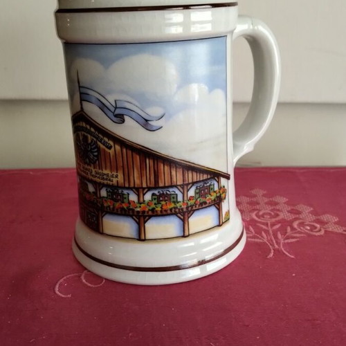 Collectible beer mug ceramic German like new