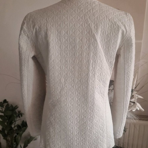 Weekend Max Mara pique jacket like new, beige, size M