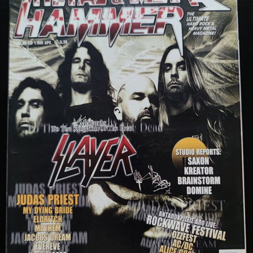 Metal Hammer & Heavy Metal magazine issue 199 July 2001