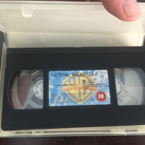 Lethal Weapon pack 1 2 3 4 used English version videocassettes