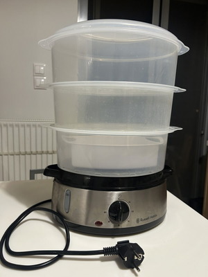 Ατμομάγειρας Russell Hobbs σαν καινούργιος, 9 λίτρα, 3 επίπεδα μαγειρέματος