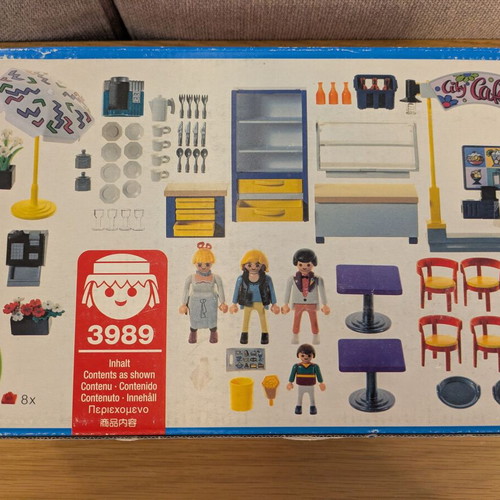 Playmobil 3989 Cafe Vintage, new