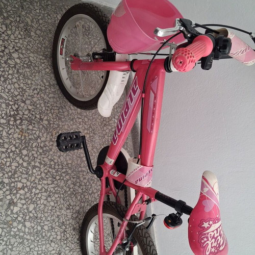 Alpina Beleno Girls 16" bike used with V-brakes and basket