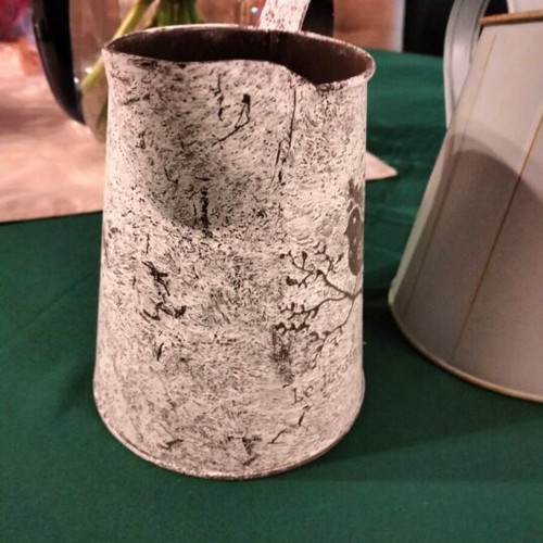 Rustic garden watering cans new with anti-corrosion coating