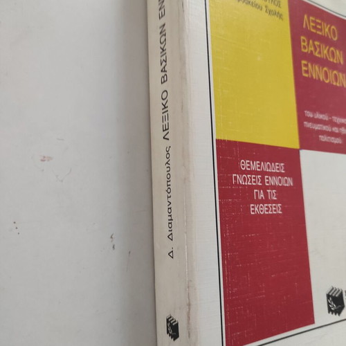 Basic Concepts Dictionary used