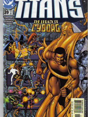 DC Comics Titans 1999 μεταχειρισμένο, αγγλικά