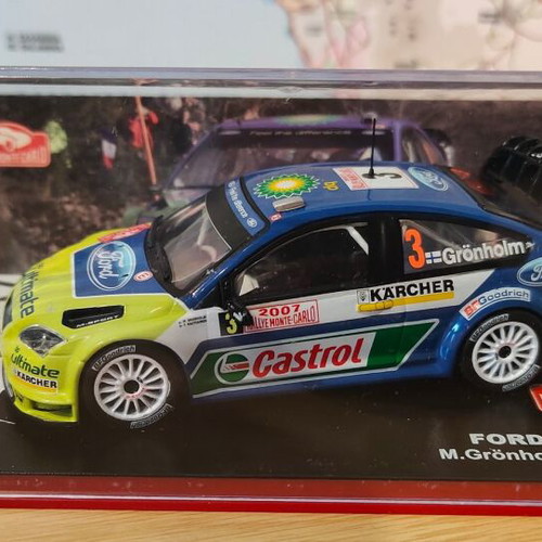 Ford Focus WRC Rally Monte Carlo 2007 1/43 scale model