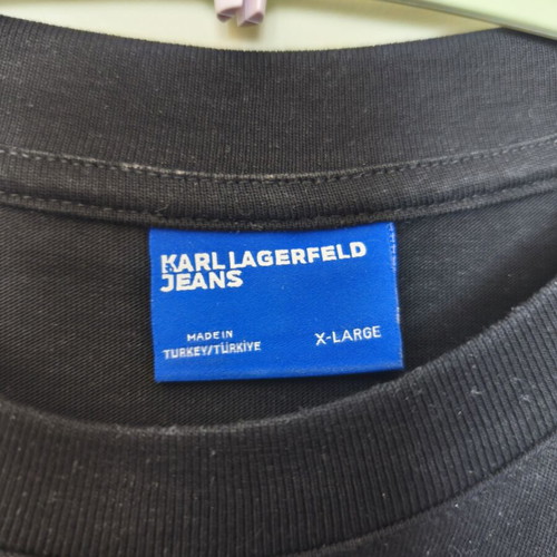 Karl Lagerfeld women's blousedress black, like new, XL