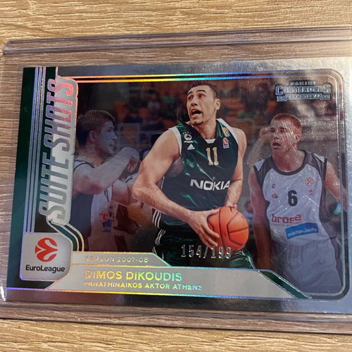 Dimos Dikoudis Euroleague Panathinaikos card new