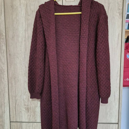 Knitted women's cardigan one size used