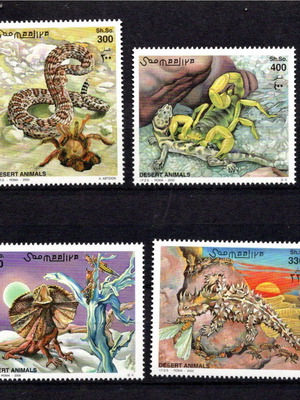 Σομαλία 2000 Desert Wildlife set MNH κομπλε σετ ασφράγιστο λουξ
